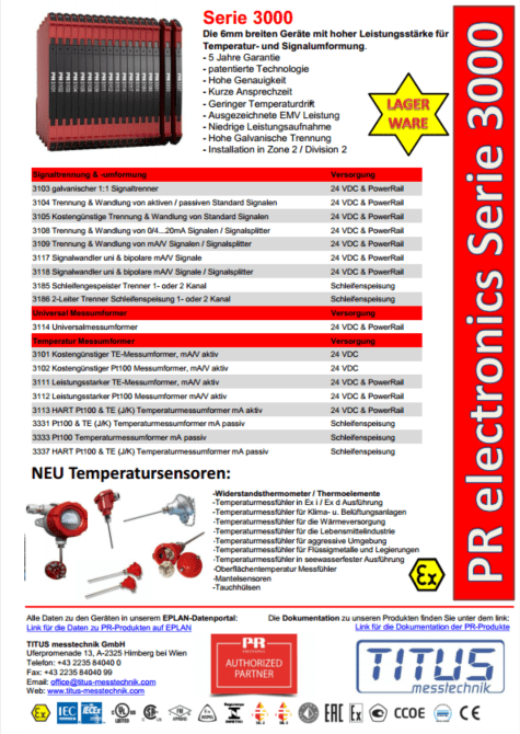 Bild Flyer Trennverstärker 6mm Baubreite