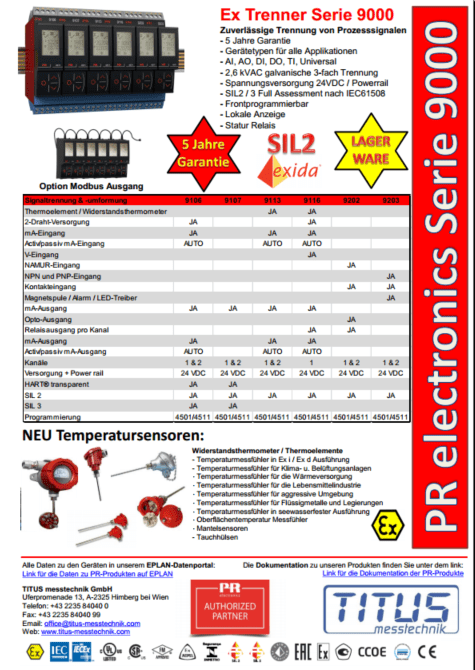 Bild Flyer Ex Trennverstärker