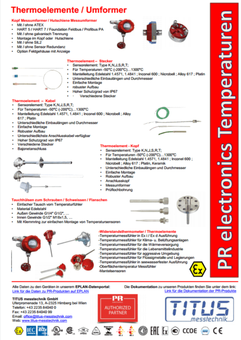 Bild Flyer Thermoelemente Umformer